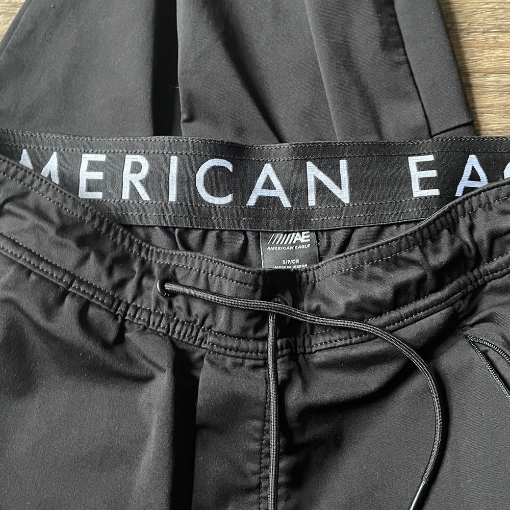 American Eagle Outfitters Black Joggers - Picture 3 of 4